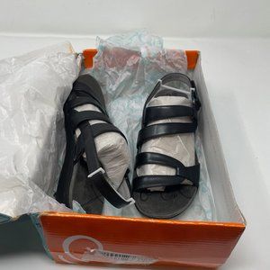 Baretraps Jene Slingback Black Sandals Size 5.5